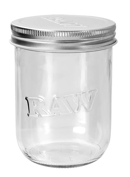 RAW Mason Glass Jar 16oz,