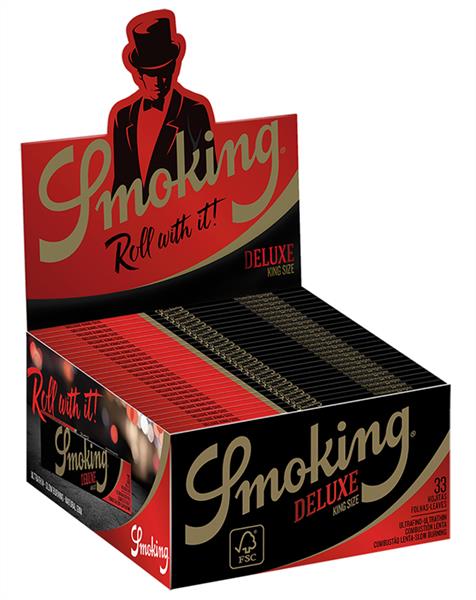 Smoking DeLuxe (Black) King Size Slim Papier