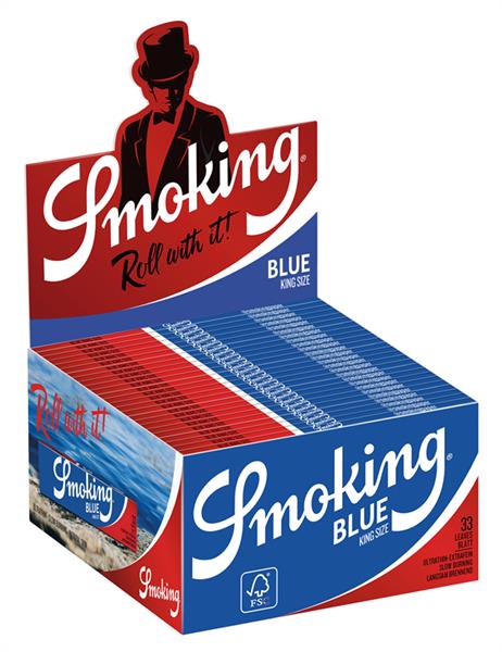 Smoking Blue King Size Papier