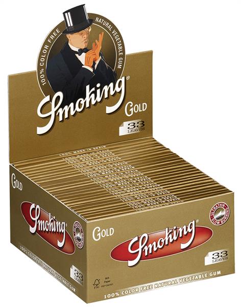 Smoking SLIM (Gold) King Size Slim Papier