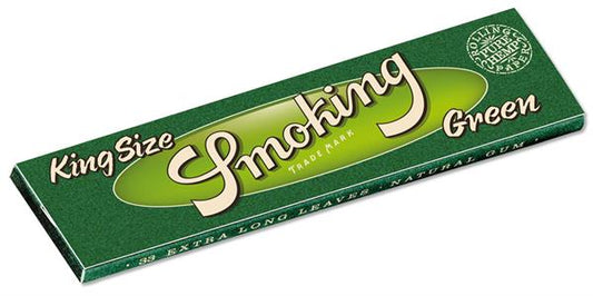 Smoking Green King Size Hanf Papier