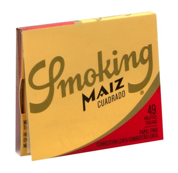 Smoking Maiz (1 1/4) -quadratisch- Papier