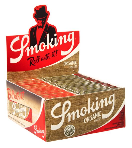 Smoking Organic King Size Slim Papier