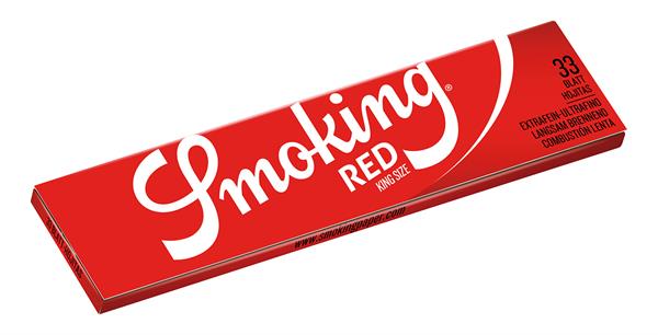 Smoking Red King Size Papier