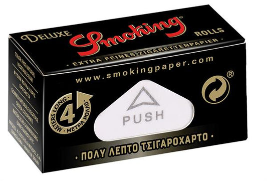 Smoking DeLuxe Slim Rolls Black