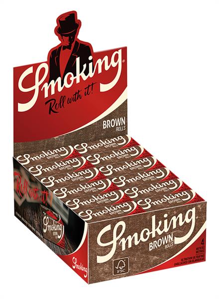 Smoking BROWN Unbleached Rolls