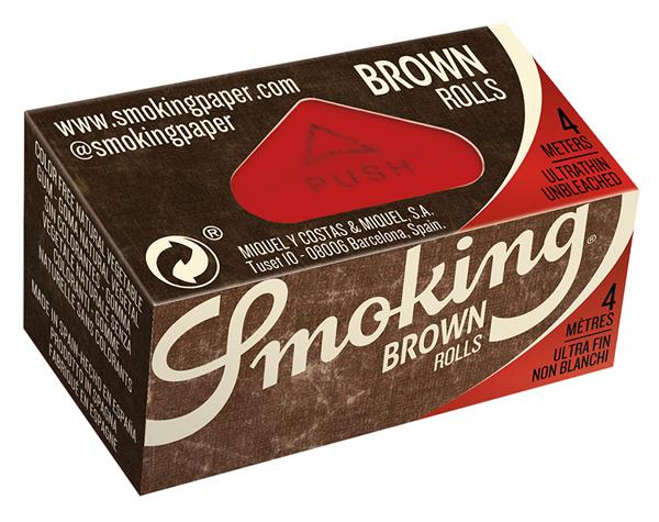 Smoking BROWN Unbleached Rolls