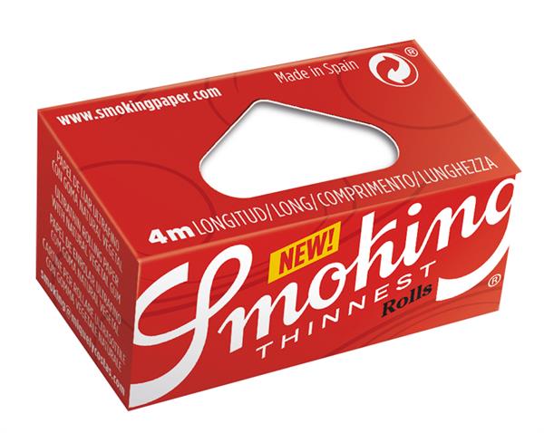 Smoking Red THINNEST KS Slim Rolls