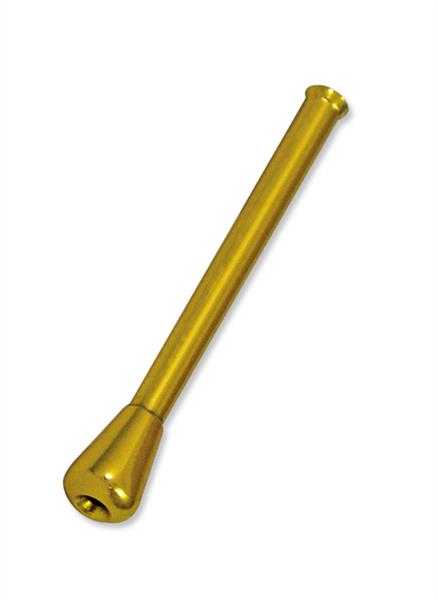 Ziehrohr aus Edelstahl, OLIVE, gold