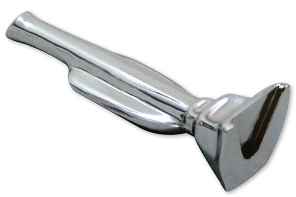 STAUBSAUGER silber, Ziehrohr aus Aluminium