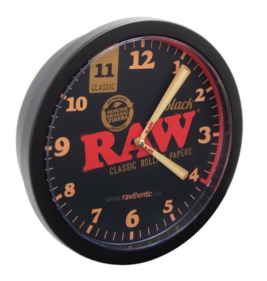 RAW BLACK Stash Clock, Versteck Wanduhr