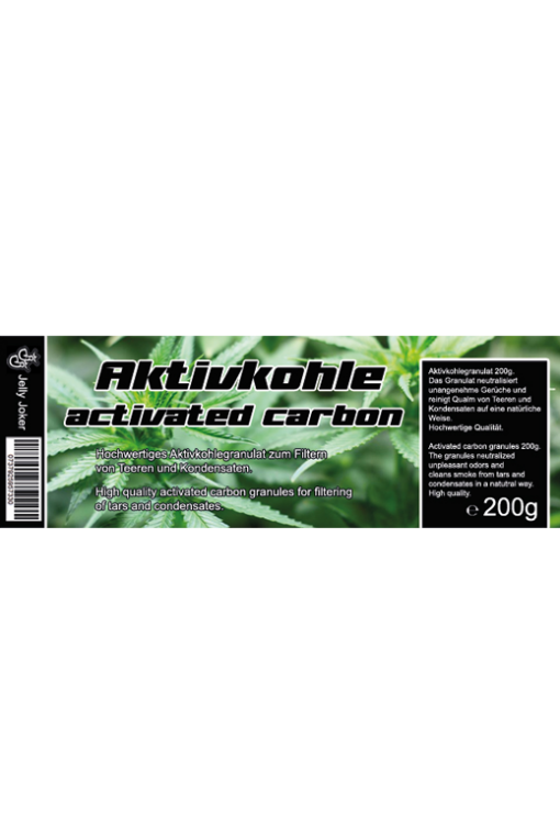 JJ Aktivkohlegranulat 180g Hochwertige Aktivkohle in Dose