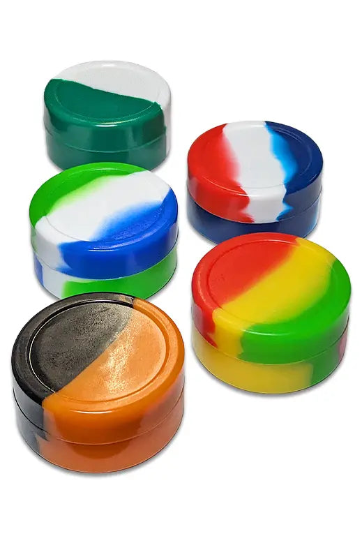 Silikonöldose 55x28mm rund, farblich sortiert