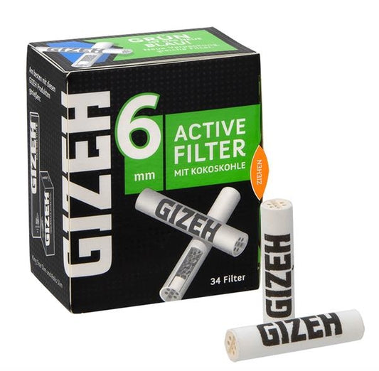 GIZEH Black Active Filter Slim 6mm
