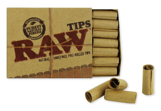 RAW PREROLLED 6mm Filtertips 21 Tips