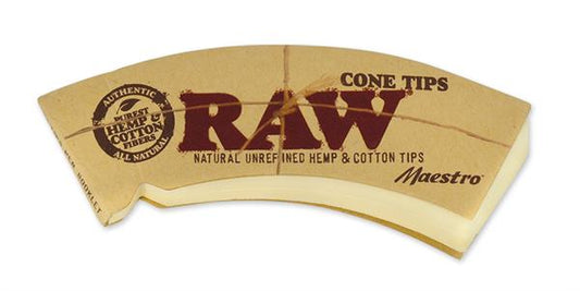 RAW CONE SHAPED MAESTRO Slim Filtertips perforiert