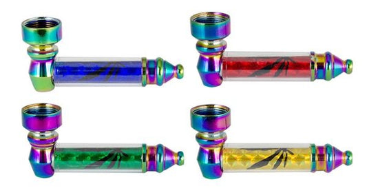 US Schraubpfeife - RAINBOW - aus Metall