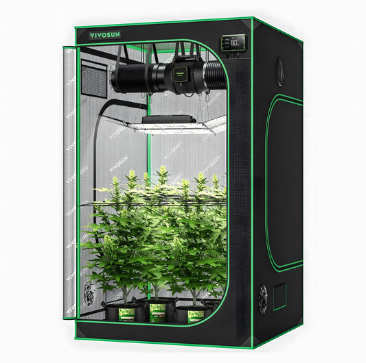Vivosun, Smart Growbox, Set AllInOne Connect 120 + 2x AeroLight AW200SE (120x120x200)