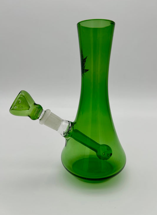 Vase Diffusor Glass Bong,19cm, Green