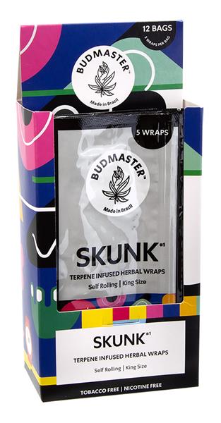 Budmaster Blunts King Size Skunk mit Terpenen, 5er Pckg (Pouch)