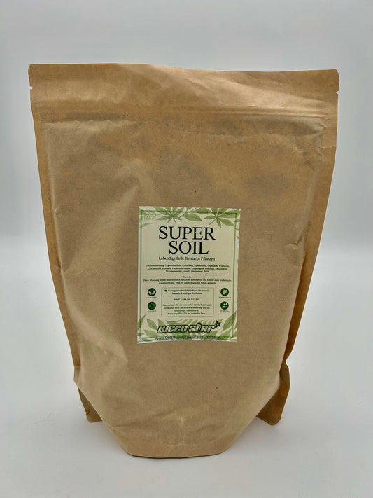 WeedStar Super Soil 1 Kg, 300g auf 10 Liter Erde (ca.2,4 Liter)