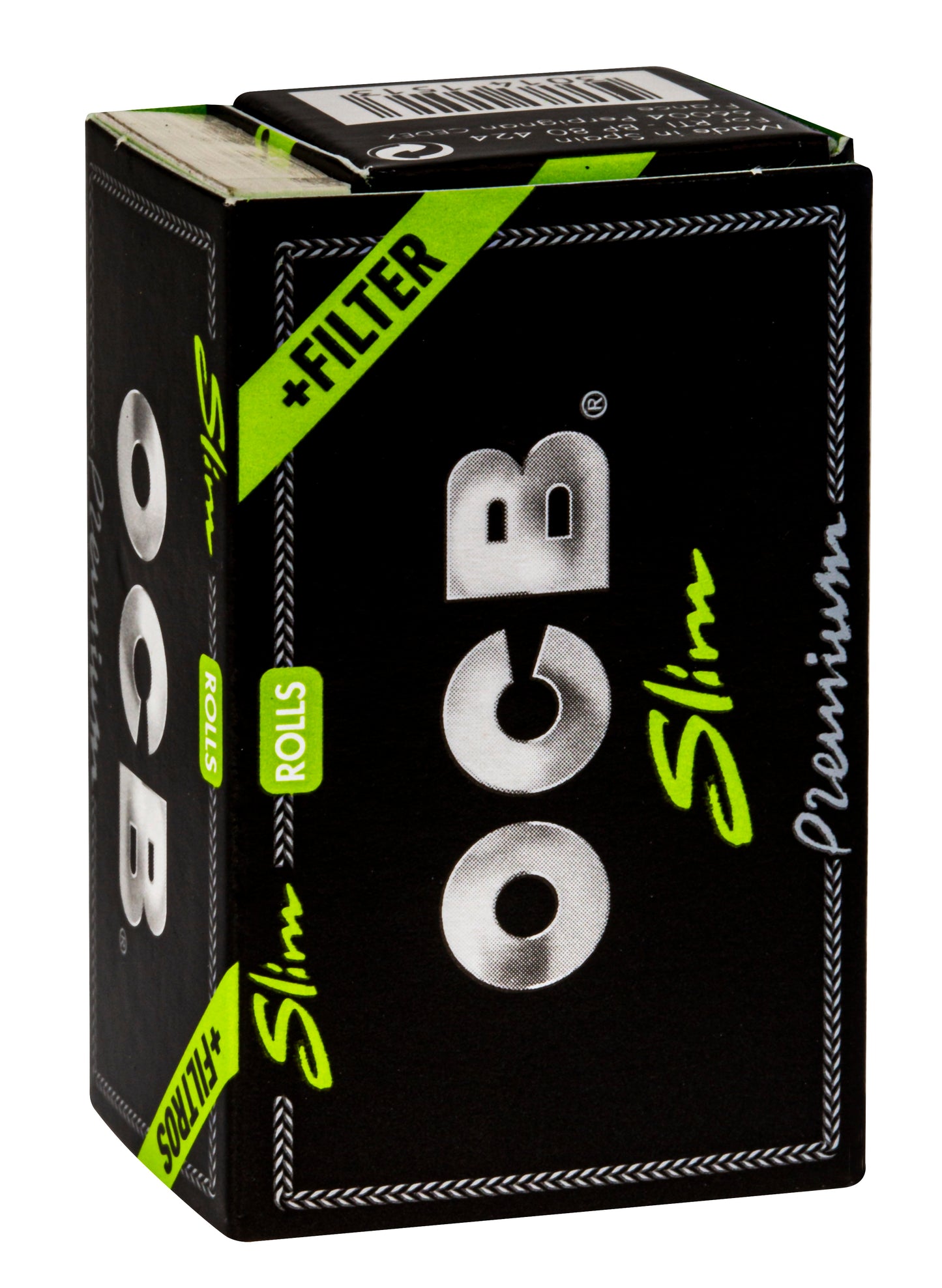 OCB Black Premium Slim Rolls + Filter