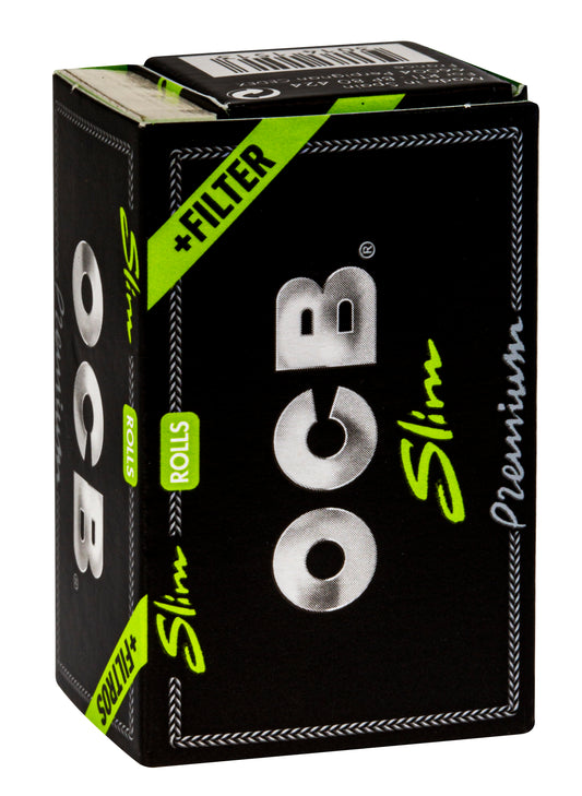 OCB Black Premium Slim Rolls + Filter