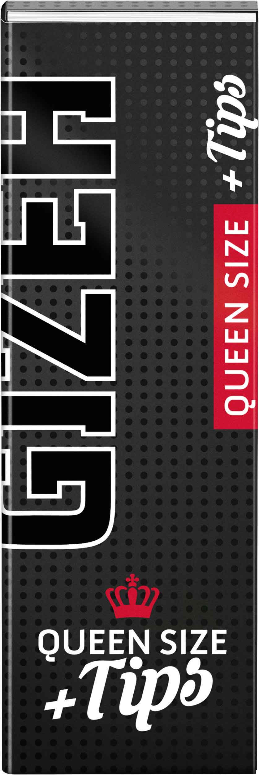 Gizeh Black Queen Size-1 1/4 Format + Tips