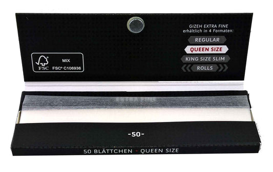 Gizeh Black' Papers Queen Size Extra Fine