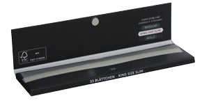 Gizeh Black King Size Slim Extra Fine 33 Blatt