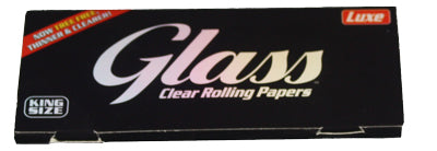 GLASS Clear King Size transparentes Papier