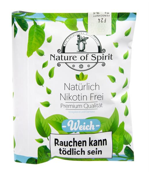Nature of Spirit, Smoking Herbs, weich, nikotinfrei, 25g Pouch