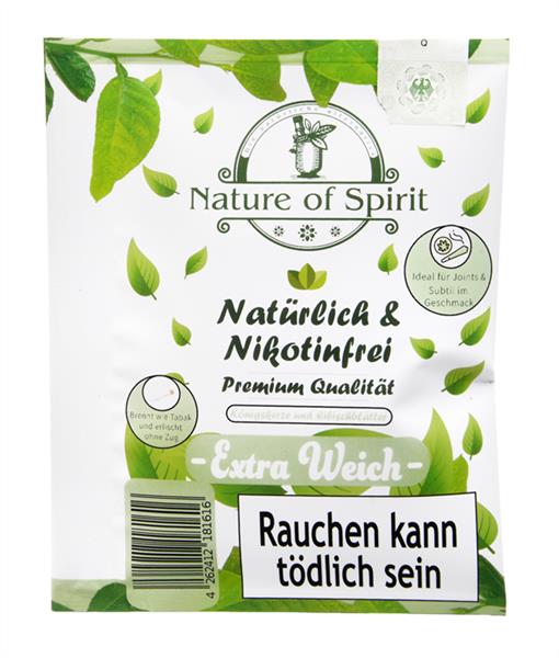 Nature of Spirit, Smoking Herbs, extra weich, nikotinfrei, 25g Pouch