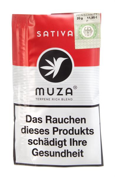 Muza Kräutermischung 20g SATIVA mit Terpenen, nikotinfrei