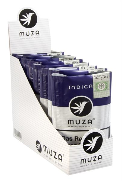 Muza Kräutermischung 20g INDICA mit Terpenen, nikotinfrei