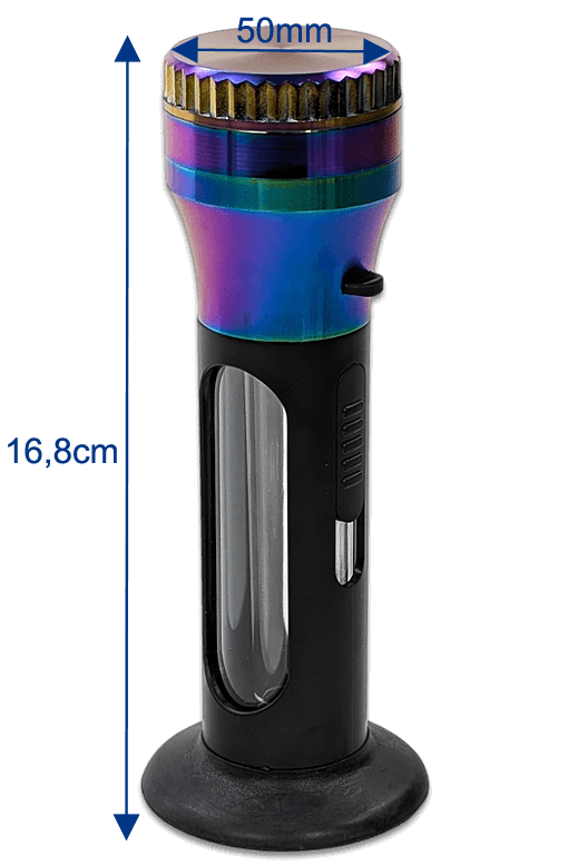 Zink Grinder Ø50mm mit Cone-Befüllautomat
