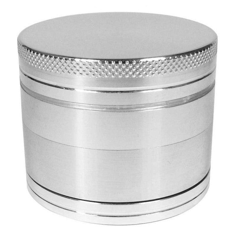 Alu CNC Grinder 4-Part - 50mm - Natur / Silber