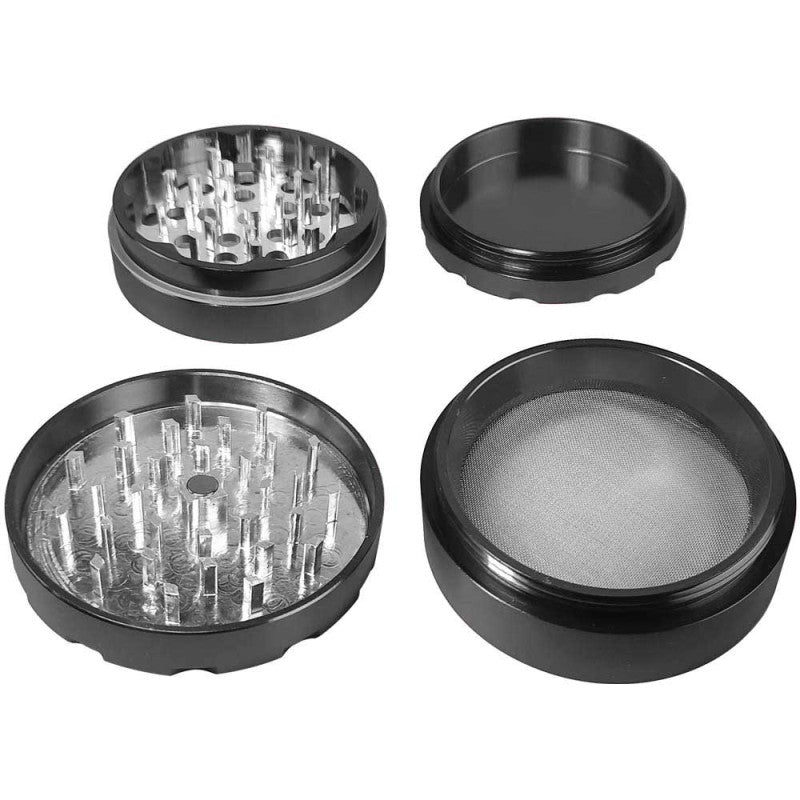 Alu CNC Grinder 4-Part 62mm, Black