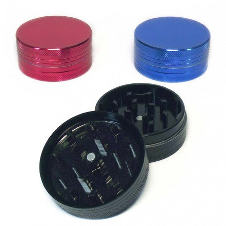 Alu CNC Grinder 2-Part - 40mm - Blau