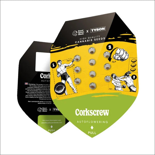 Royal Queen Seeds,Tyson Corkscrew Auto 3er Pack