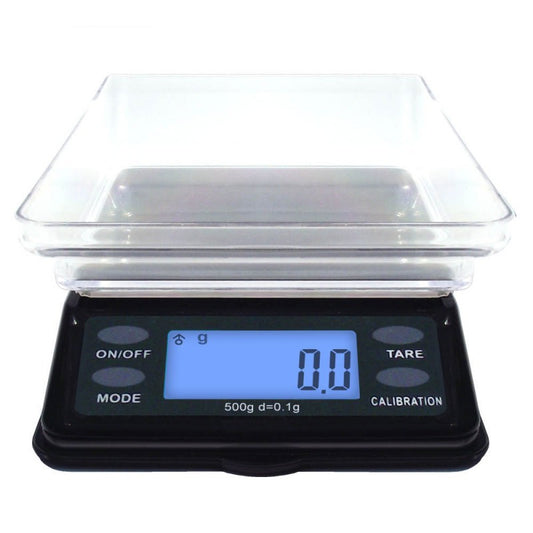 DIPSE MTW Serie - 500g-0,1g Mini Tisch Waage mit Schutzdeckel