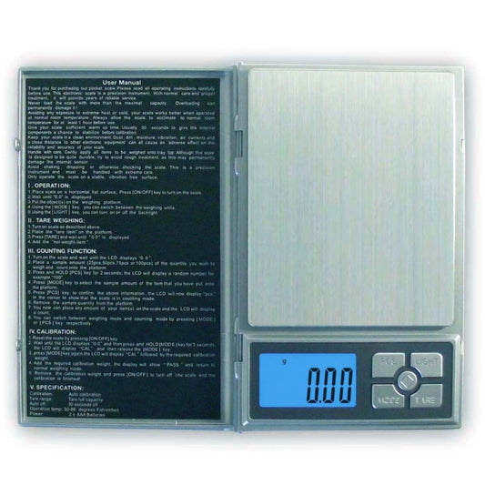 DIPSE NB - Serie Notebook-Style Waage 200g - 0,01g