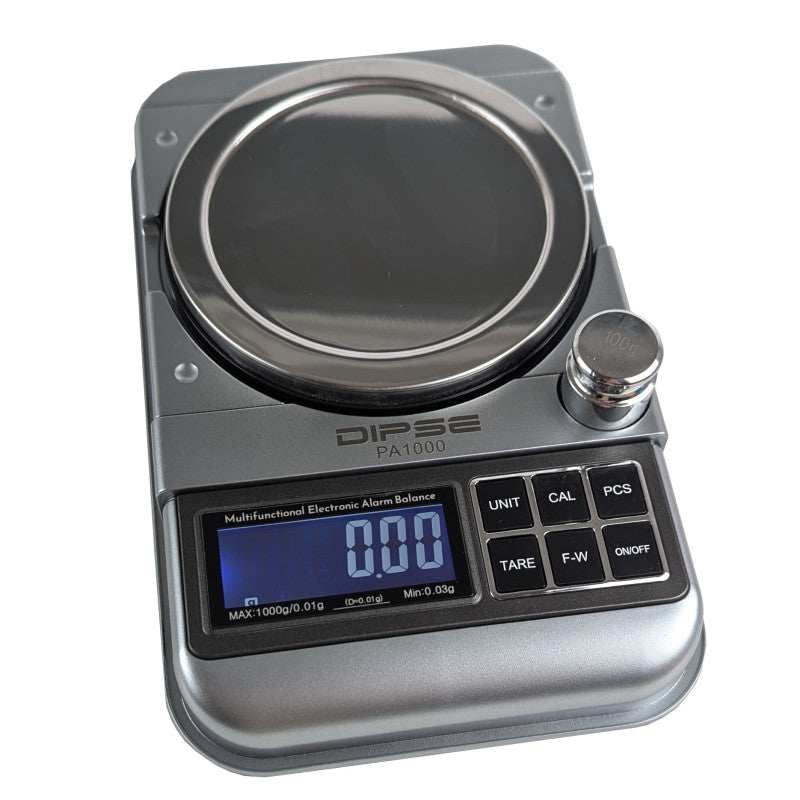 Dipse PA-Serie 1000g x 0,01g, Libelle (360-Grad Wasserwaage)