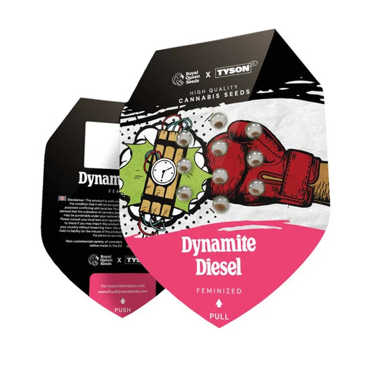 Royal Queen Seeds Tyson Dynamite Diesel Feminisiert 3er Pack