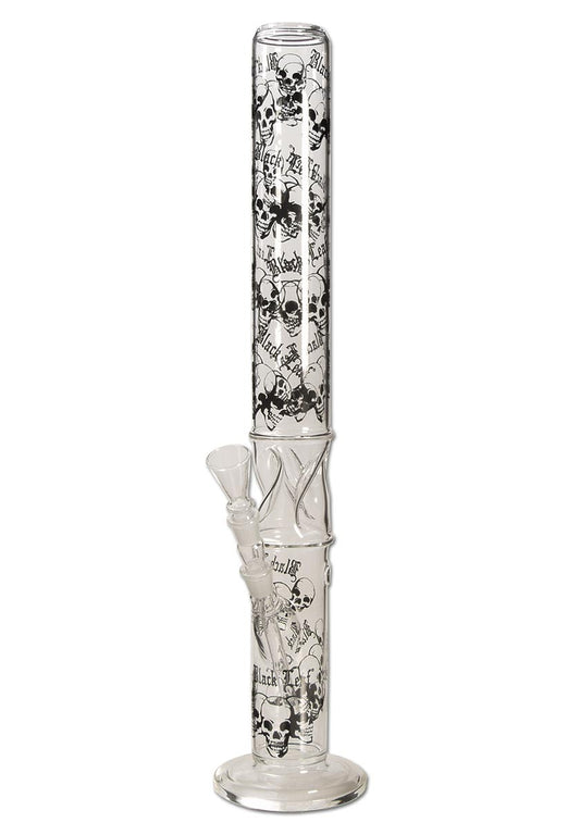 BL- Glasbong Ice Skull H: 68cm