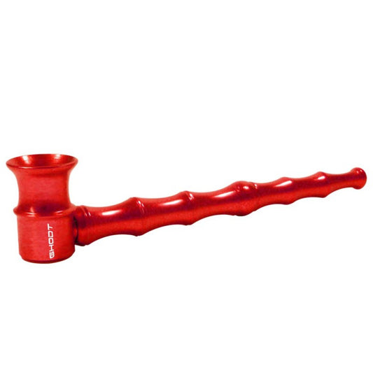 GHODT Bamboo Alu Pipe Rot L:13cm
