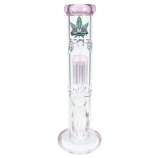 GHODT Percolator Bong Pink NS: 18,8/14,5 - 30cm