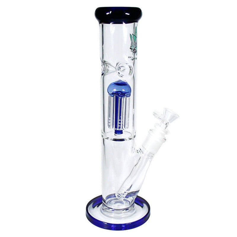 GHODT Percolator Bong Blau NS: 18,8/14,5 - 30cm