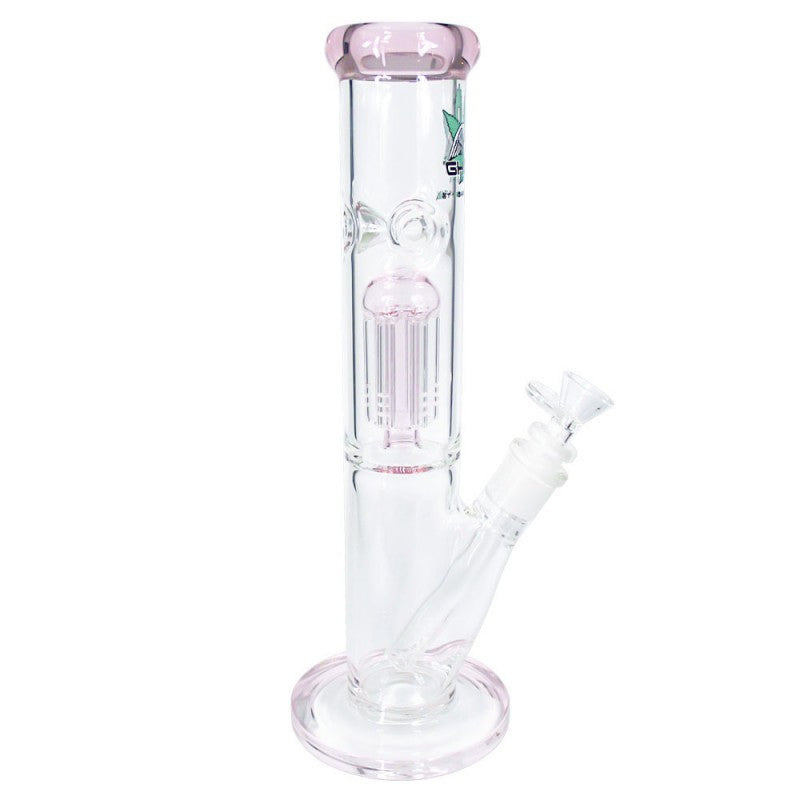GHODT Percolator Bong Pink NS: 18,8/14,5 - 30cm