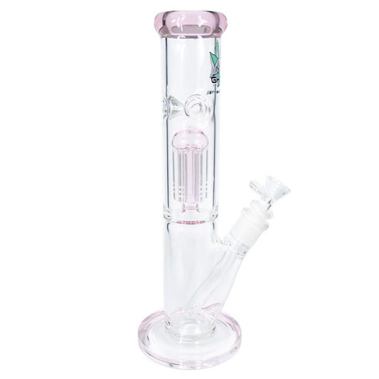 GHODT Percolator Bong Pink NS: 18,8/14,5 - 30cm